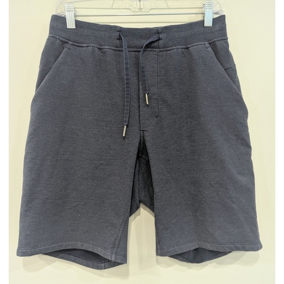 Lululemon City Sweat Shorts In Blue Size Medium 9.5" Inseam - Picture 1 of 5